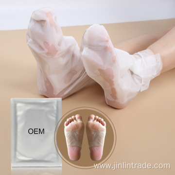 Nourishing milky peel off foot peeling foot masks